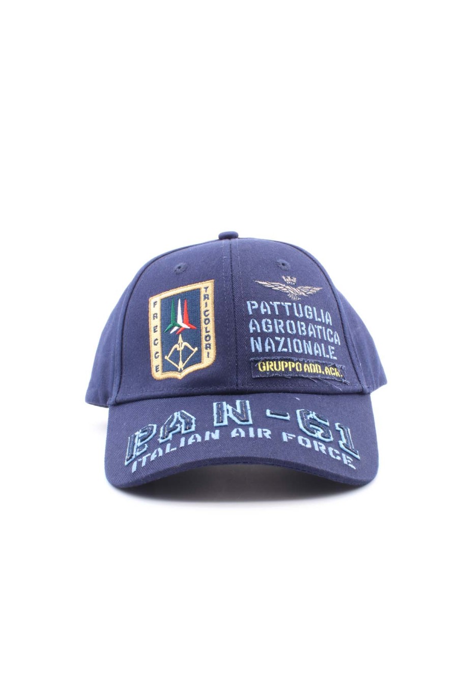 Accessori Aeronautica Militare | Cappello In Cotone Con Visiera Pan - Aeronautica Militare - Prestigemodauomo