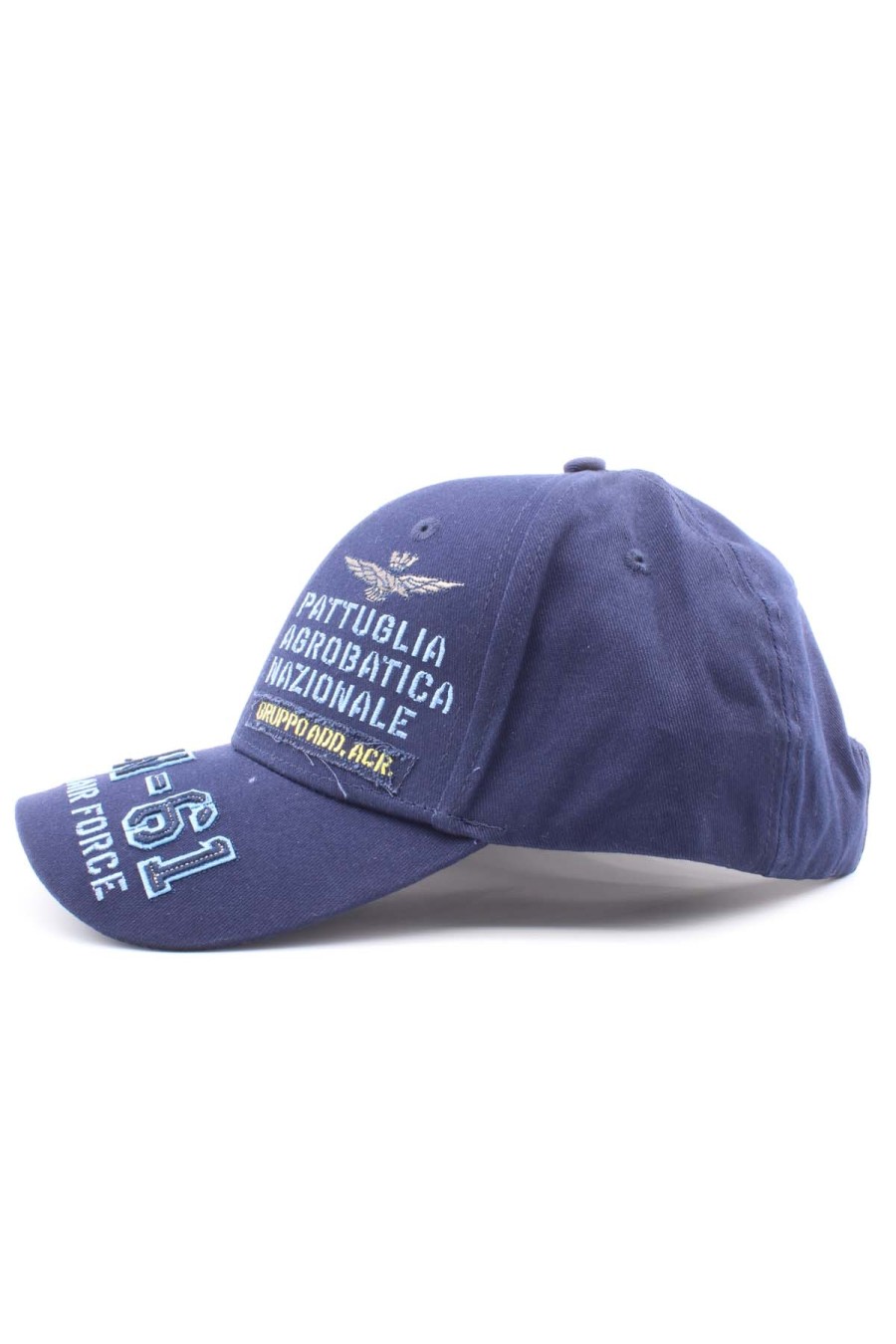 Accessori Aeronautica Militare | Cappello In Cotone Con Visiera Pan - Aeronautica Militare - Prestigemodauomo