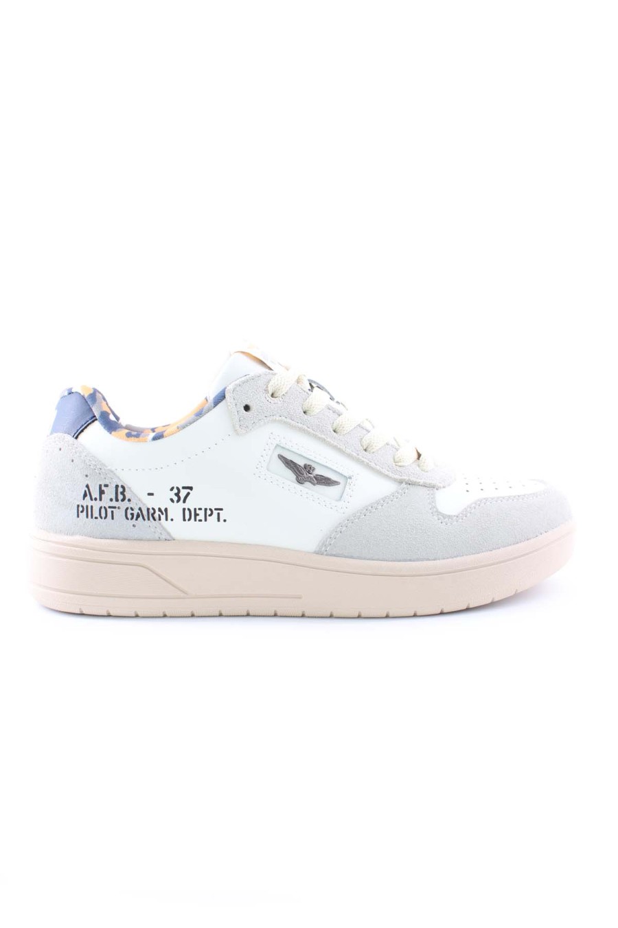 Calzature Aeronautica Militare | Scarpe Sneakers Pilot Garm. Dept. A.F.B. -37 - Aeronautica Militare - Prestigemodauomo