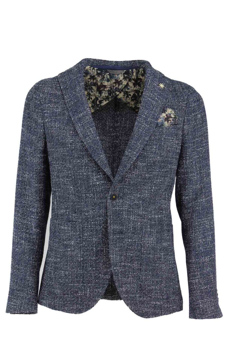 Abbigliamento Manuel Ritz | Giacca Uomo Blazer Microfantasia - Manuel Ritz - Prestigemodauomo