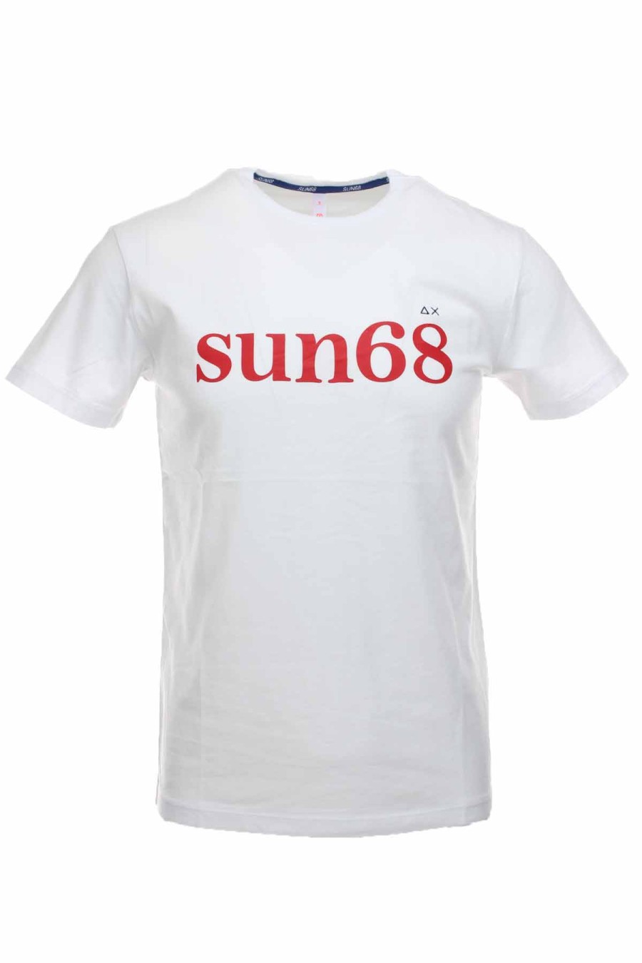 Abbigliamento SUN68 | T-Shirt Mezza Manica Logo Sun68 - Sun68 - Prestigemodauomo