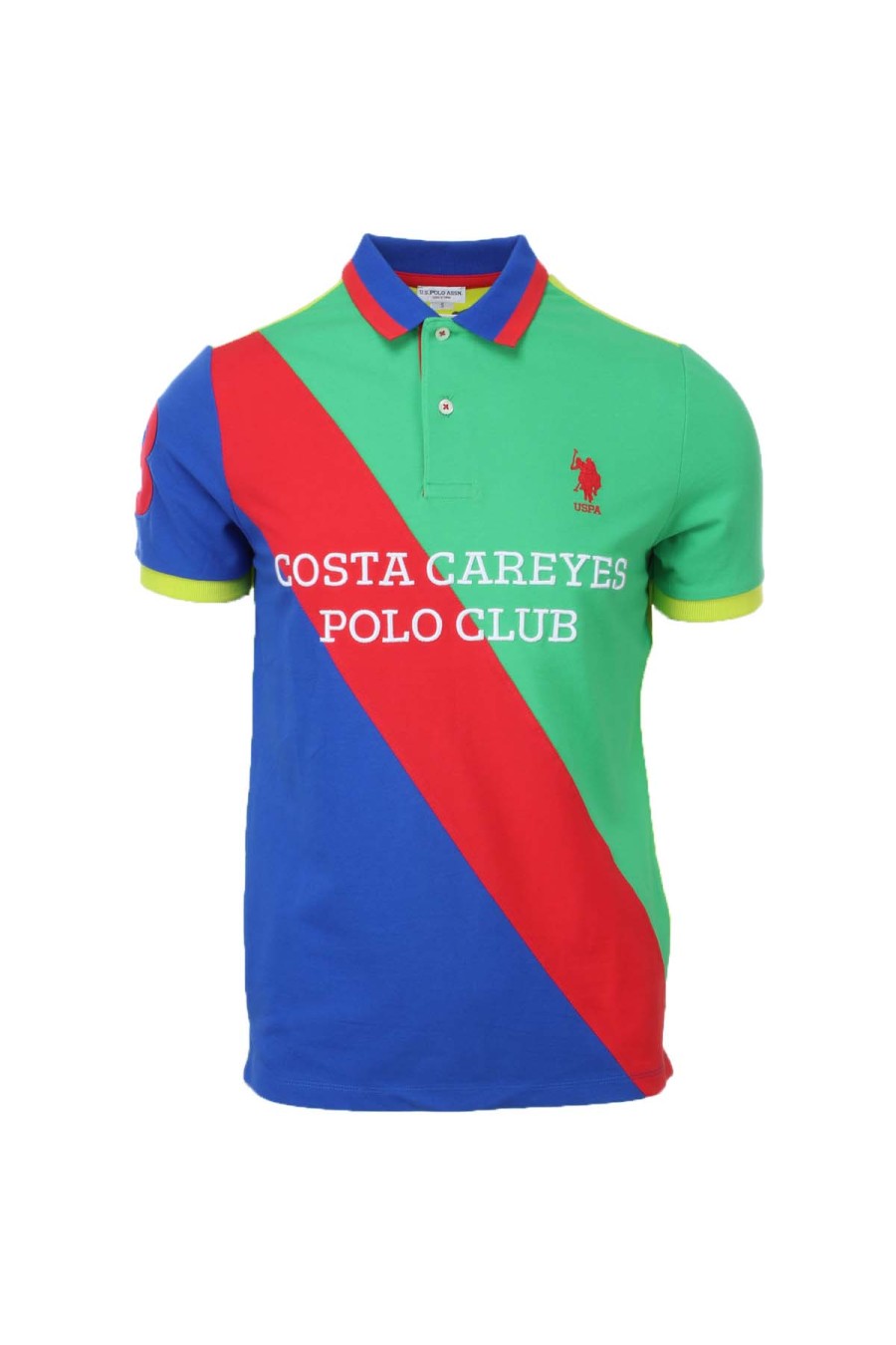 Abbigliamento US Polo Assn | Polo Uomo Multicolor Costa Careyes Polo Club - Us Polo Assn - Prestigemodauomo