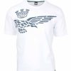 Abbigliamento Aeronautica Militare | T-Shirt Mezza Manica In Cotone Stretch Con Maxilogo - Aeronautica Militare - Prestigemodauomo