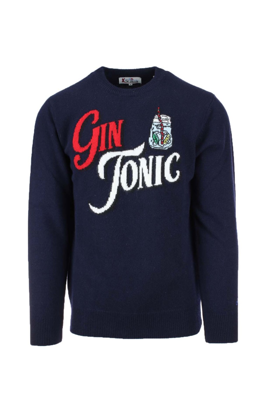 Abbigliamento Saint Barth MC2 | Maglia Pullover Girocollo In Lana Gin Tonic - Saint Barth Mc2 - Prestigemodauomo