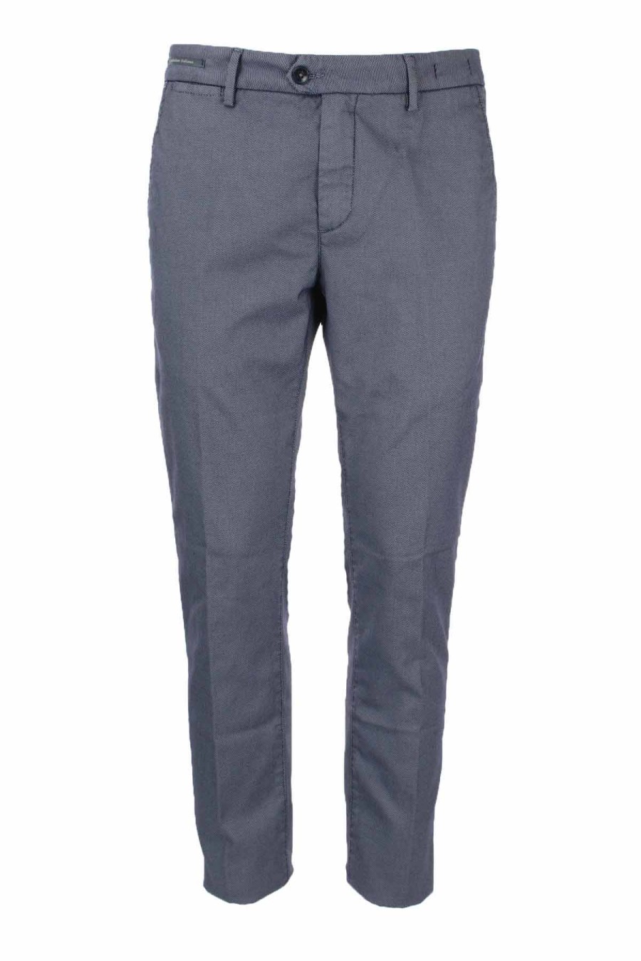 Abbigliamento Teleriazed | Pantalole Chino In Cotone Micropuntinato - Teleriazed - Prestigemodauomo