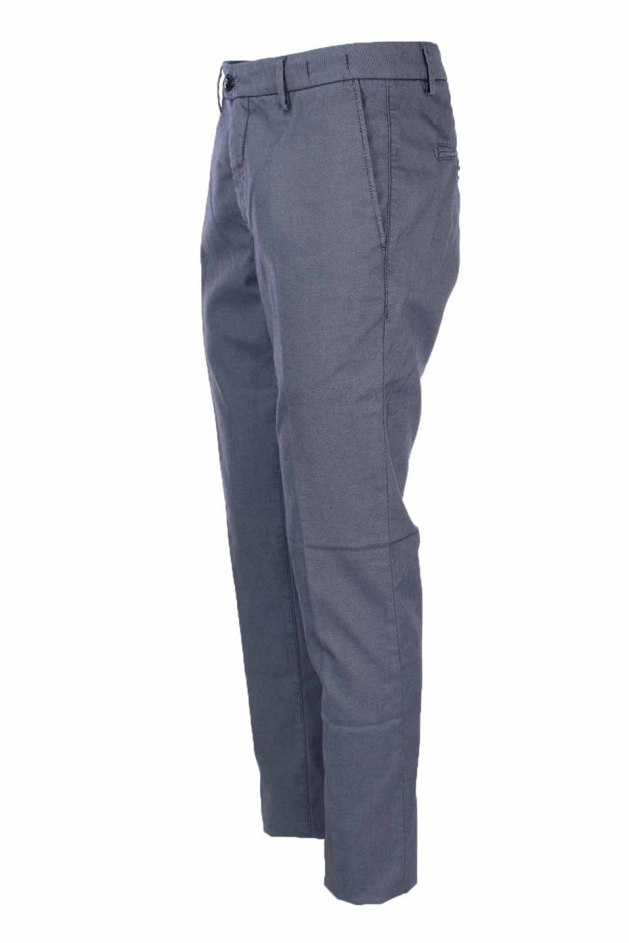 Abbigliamento Teleriazed | Pantalole Chino In Cotone Micropuntinato - Teleriazed - Prestigemodauomo