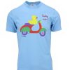 Abbigliamento Saint Barth MC2 | T-Shirt Special Edition Ducky Rider By Marco Lodola - Saint Barth Mc2 - Prestigemodauomo