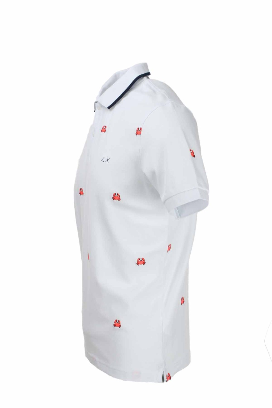 Abbigliamento SUN68 | Polo Mezza Manica Ricami Granchi - Sun68 - Prestigemodauomo