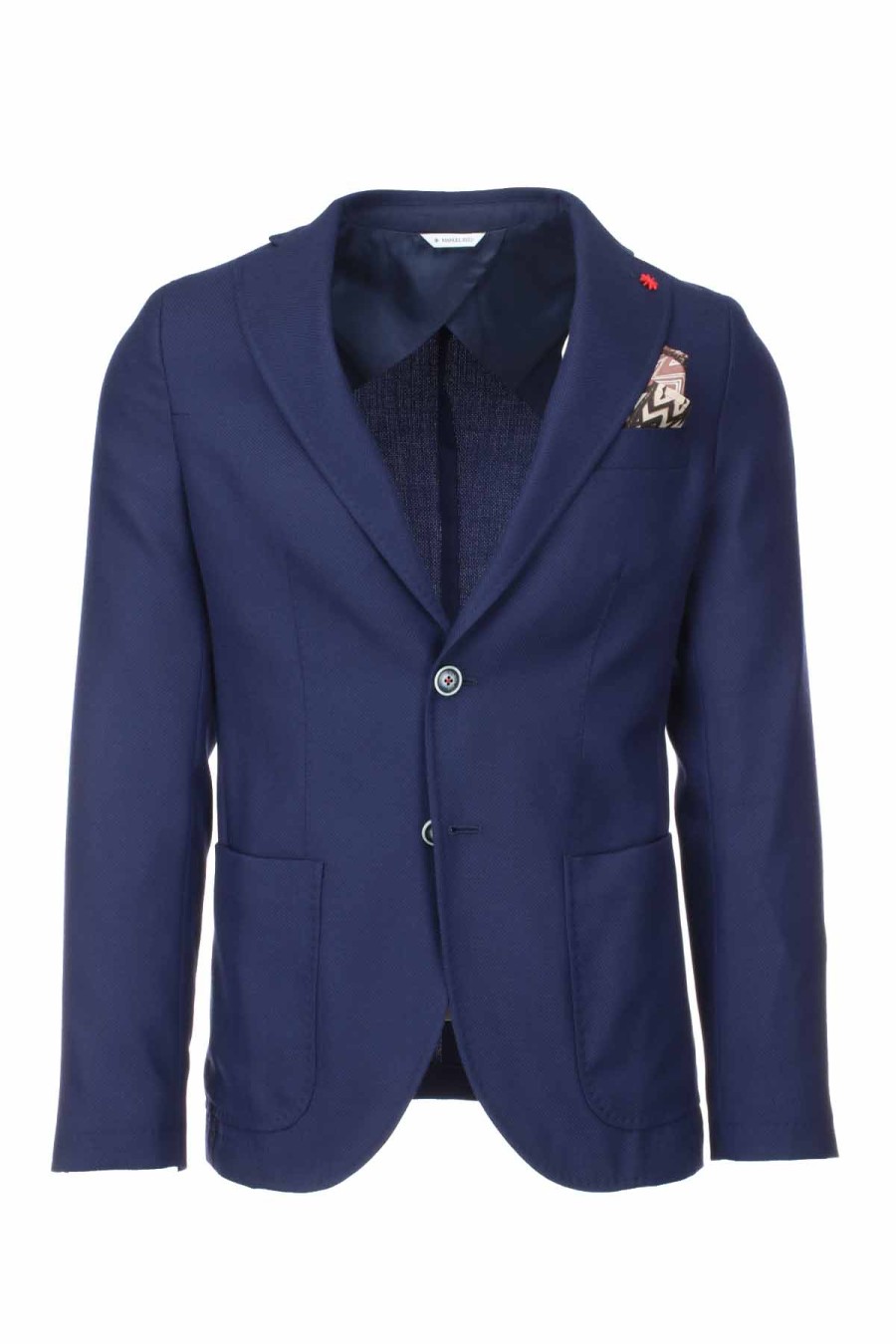 Abbigliamento Manuel Ritz | Giacca Blazer Sfoderata Microperato - Manuel Ritz - Prestigemodauomo