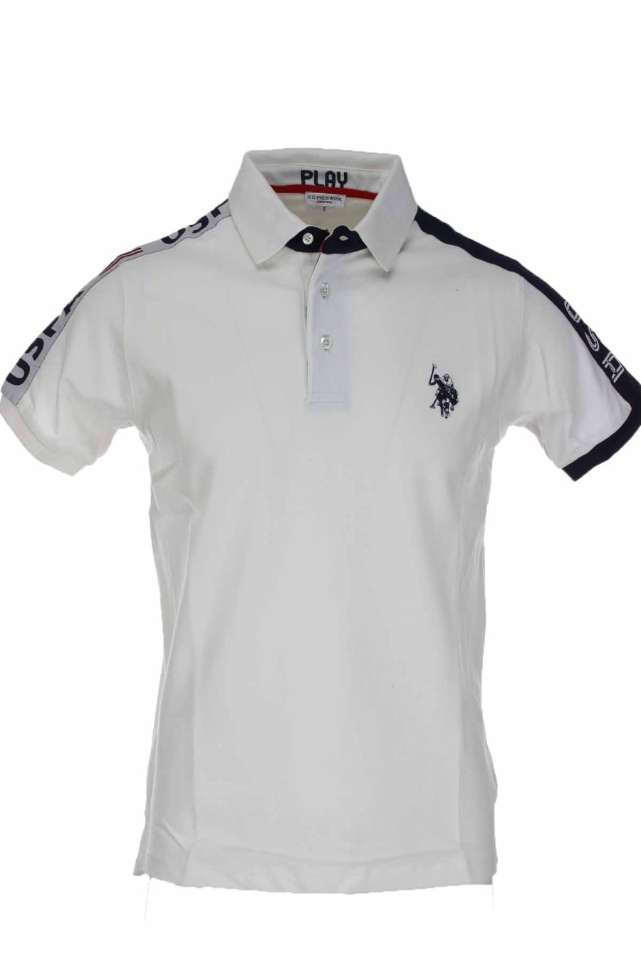 Abbigliamento US Polo Assn | Polo Mezza Manica Bande Logate Us Polo Assn - Us Polo Assn - Prestigemodauomo