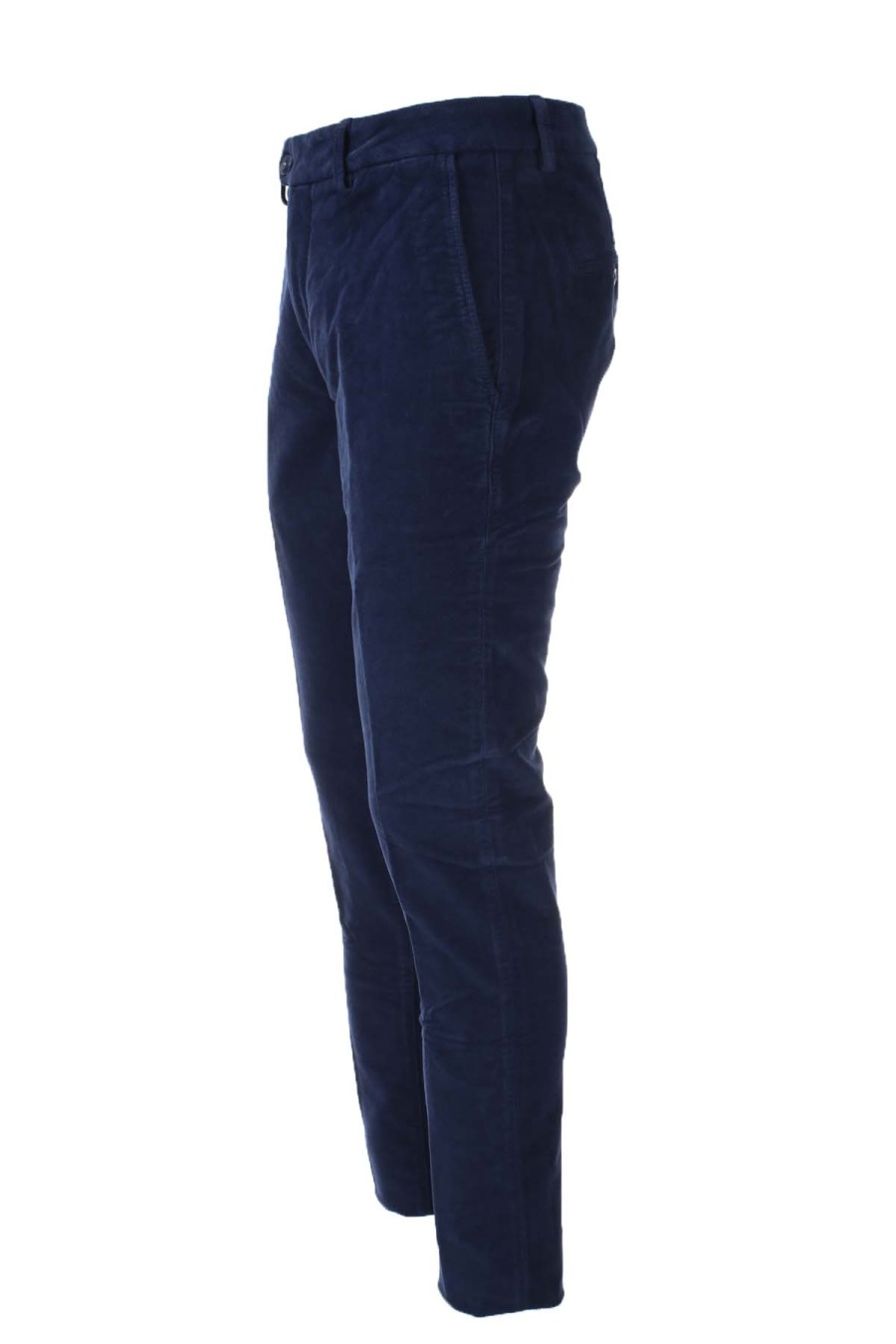 Abbigliamento Teleriazed | Pantalone In Micro Velluto Diagonale Stretch - Teleriazed - Prestigemodauomo