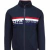 Abbigliamento US Polo Assn | Felpa Cardigan Zip Fascia Logata - Us Polo Assn - Prestigemodauomo