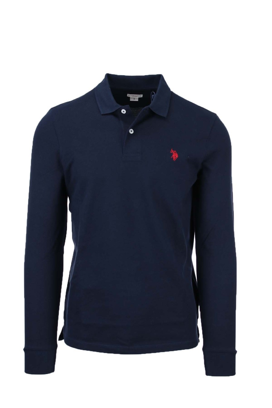 Abbigliamento US Polo Assn | Polo Manica Lunga In Piquet Di Cotone - Us Polo Assn - Prestigemodauomo