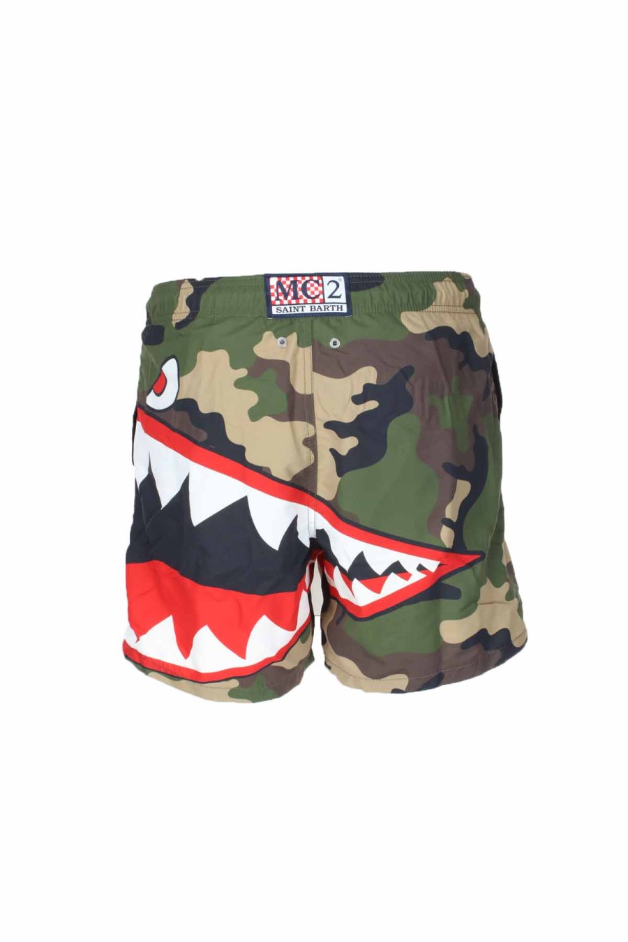 Abbigliamento Saint Barth MC2 | Costume Boxer Mare Armyshark - Saint Barth Mc2 - Prestigemodauomo