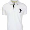 Abbigliamento US Polo Assn | Polo Mezza Manica Piquet Maxi Logo - Us Polo Assn - Prestigemodauomo