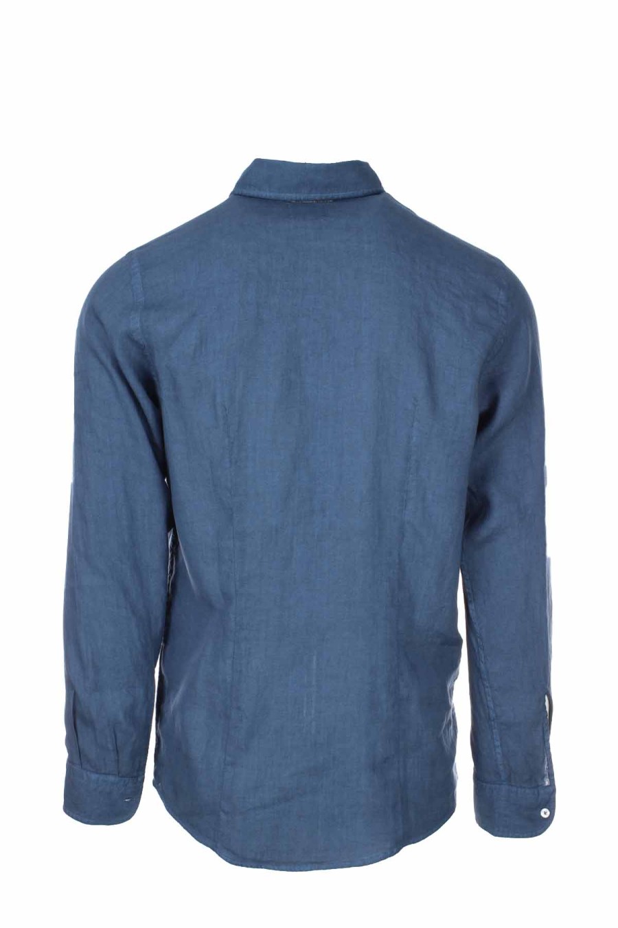 Abbigliamento Gran Sasso | Camicia Manica Lunga Lino Lavato - Gran Sasso - Prestigemodauomo