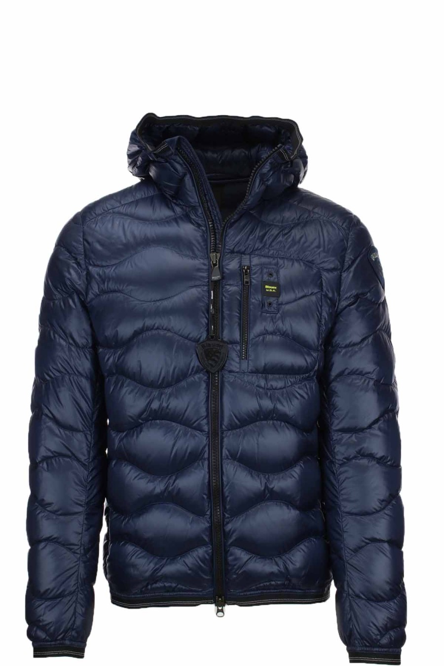 Abbigliamento BLAUER | Piumino Leggero A Onde Terence - Blauer - Prestigemodauomo