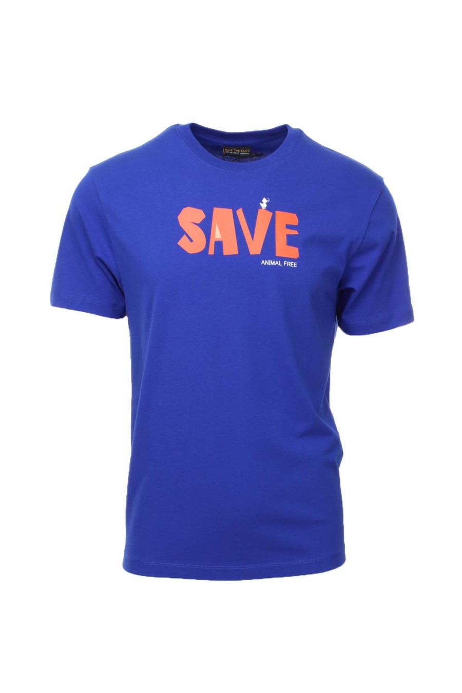 Abbigliamento Save The Duck | T-Shirt Mezza Manica Stampa Save Animal Free - Save The Duck - Prestigemodauomo