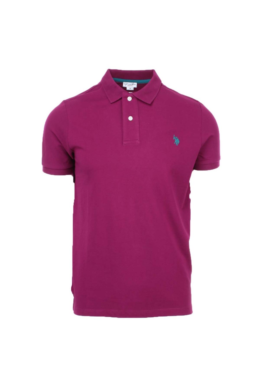 Abbigliamento US Polo Assn | Polo Mezza Manica Tinta Unita Con Logo - Us Polo Assn - Prestigemodauomo