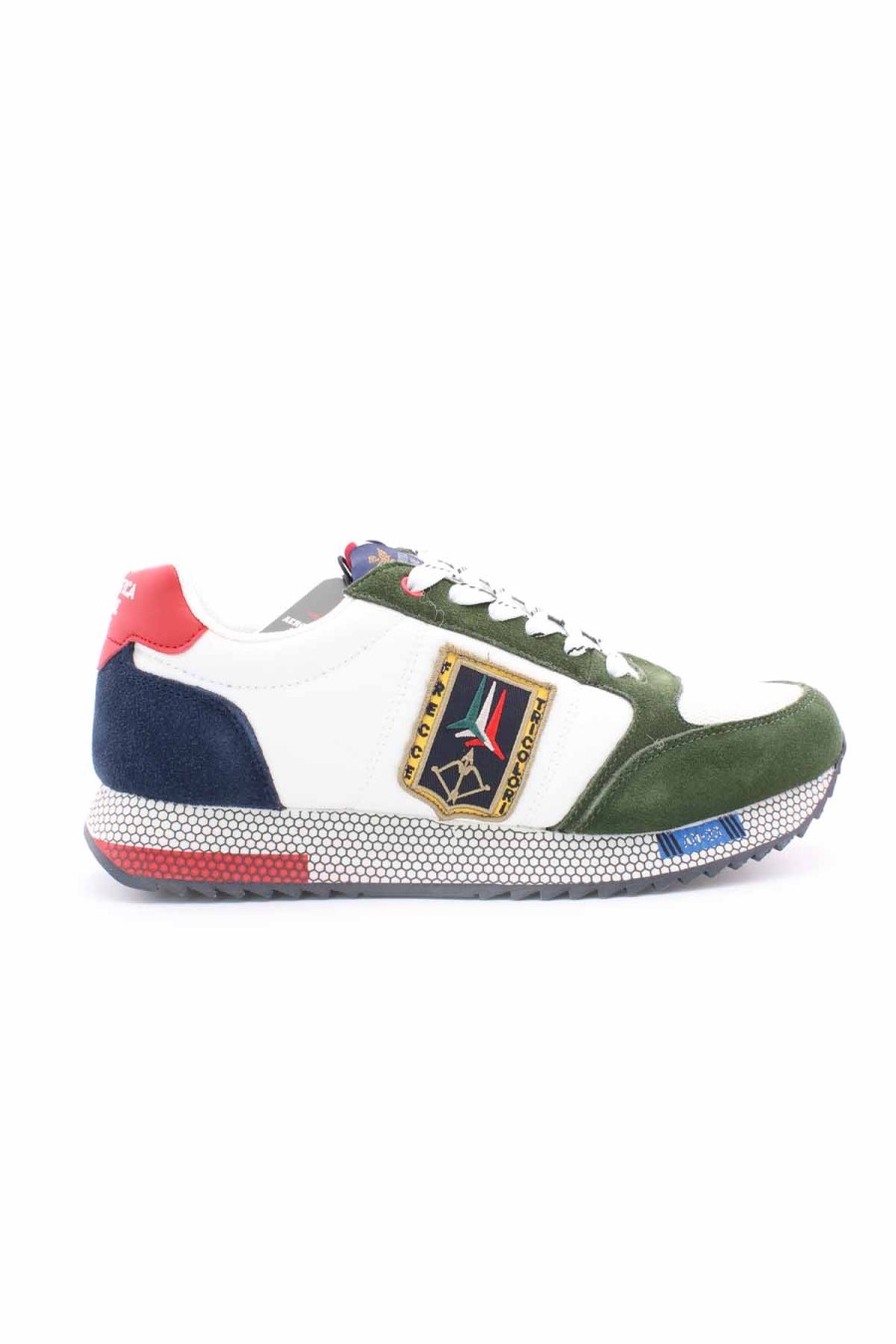 Calzature Aeronautica Militare | Scarpe Con Patch - Aeronautica Militare - Prestigemodauomo