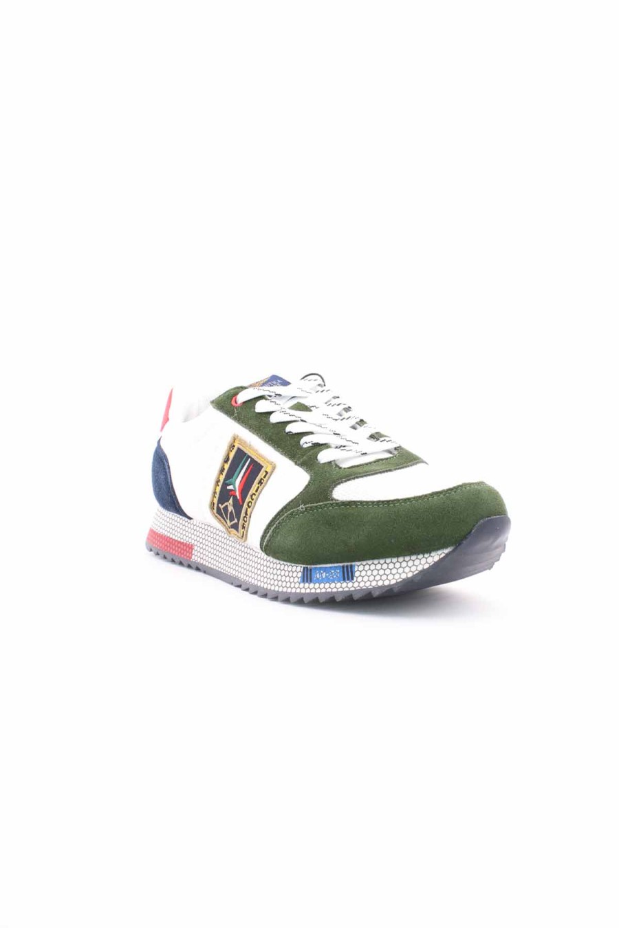 Calzature Aeronautica Militare | Scarpe Con Patch - Aeronautica Militare - Prestigemodauomo