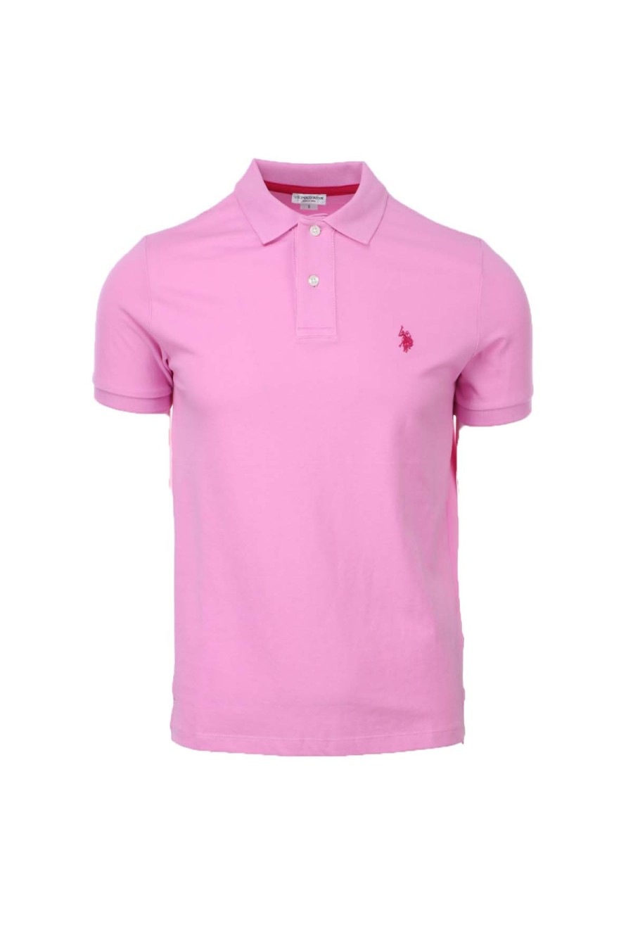 Abbigliamento US Polo Assn | Polo Mezza Manica Tinta Unita Con Logo - Us Polo Assn - Prestigemodauomo