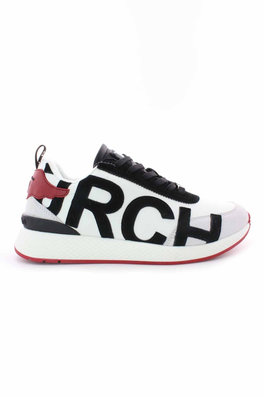 Calzature JOHN RICHMOND | Scarpe Sneaker In Pelle Maxi Logo - John Richmond - Prestigemodauomo