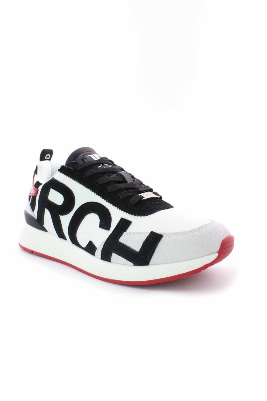 Calzature JOHN RICHMOND | Scarpe Sneaker In Pelle Maxi Logo - John Richmond - Prestigemodauomo