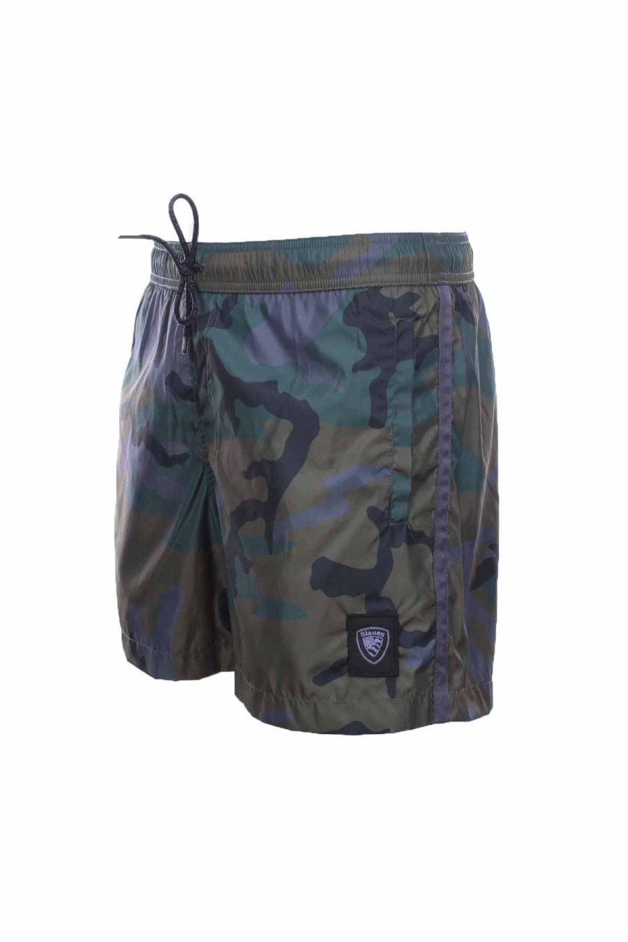 Abbigliamento BLAUER | Costume Boxer Mare Camouflage - Blauer - Prestigemodauomo